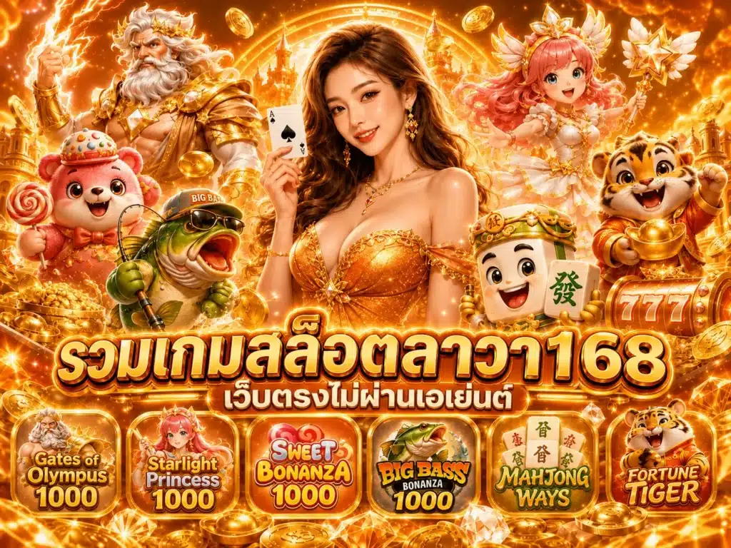 รวมเกมสล็อตลาวา168