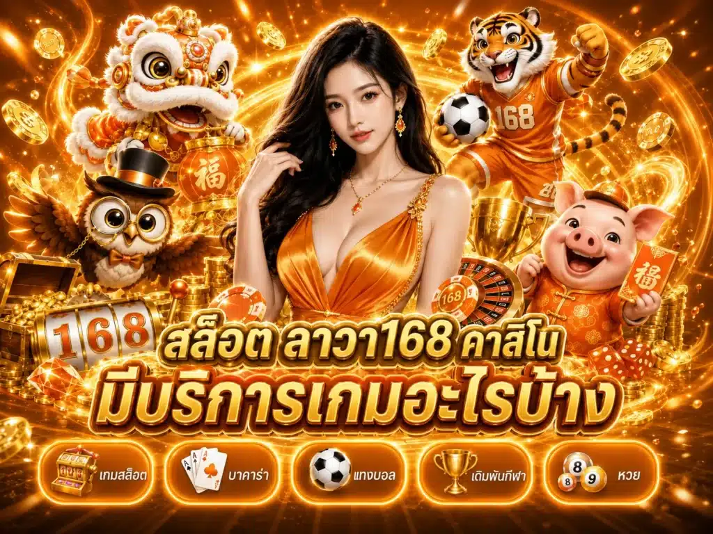 สล็อต ลาวา168 คาสิโน มีบิรการอะไรบ้าง